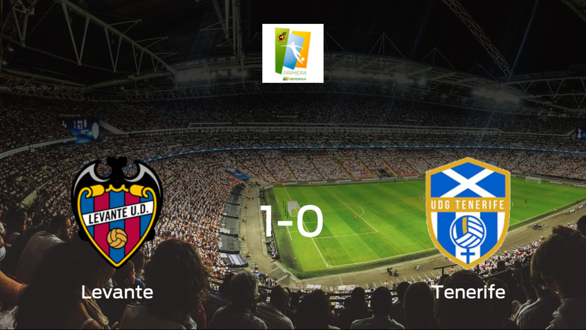 El Levante Femenino vence por la mínima al Granadilla Tenerife (1-0)