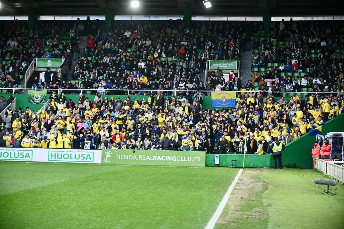 Racing de Santander - UD Las Palmas, en imágenes
