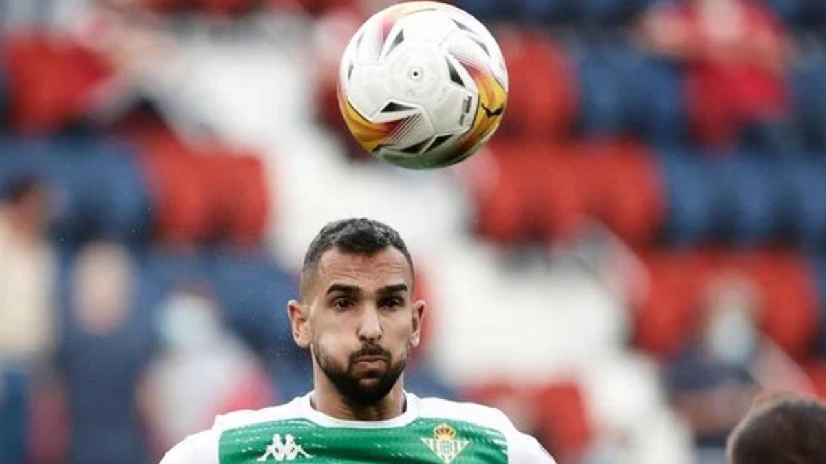 Martín Montoya con el Real Betis