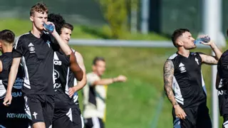 El Celta celebra su penúltima sesión semanal