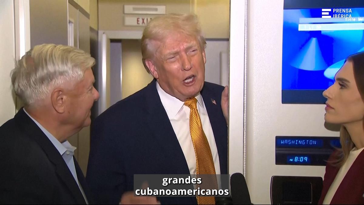 Trump: "Cuba está a punto de caer"