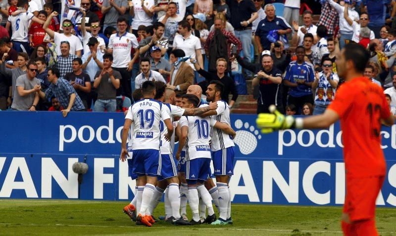 Sufrida victoria del Real Zaragoza contra el Sporting de Gijón
