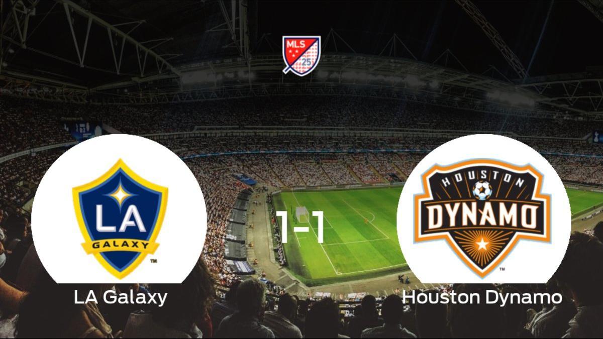 El LA Galaxy y el Houston Dynamo se reparten los puntos tras su empate a uno