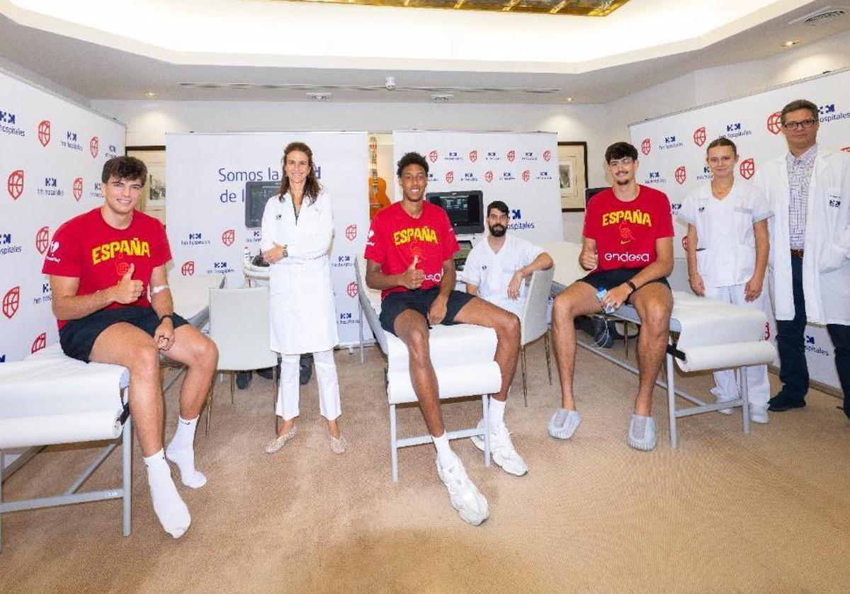 Revisión médica de González, Miller y Mara, con el equipo médico de HM Hospitales.