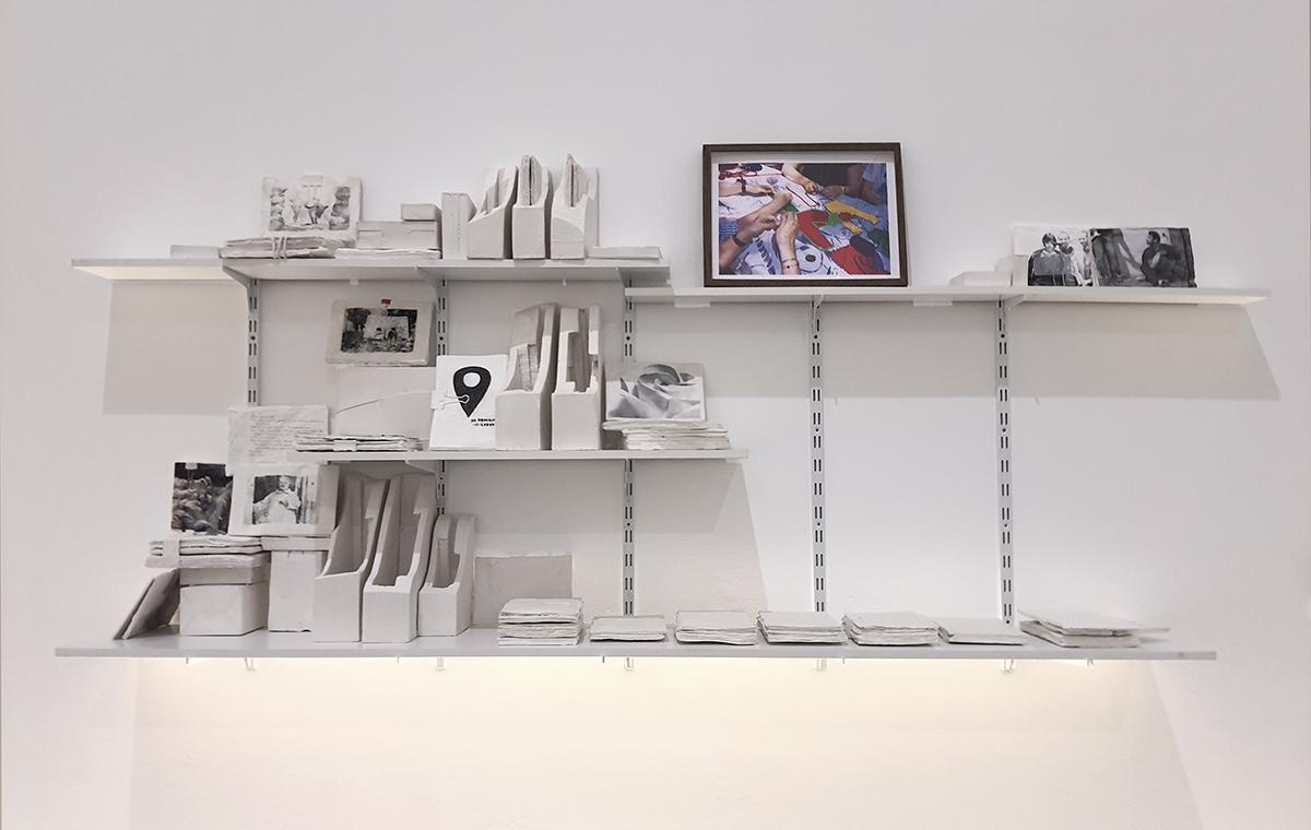 Obra "DeMargesiFites: Simulacre del Taller d’Art_Cultura", de Lluci Juan.
