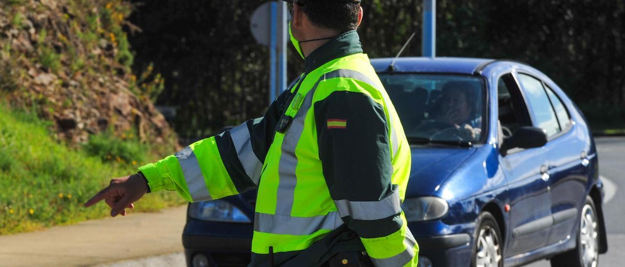 Un Guardia Civil de Tráfico.