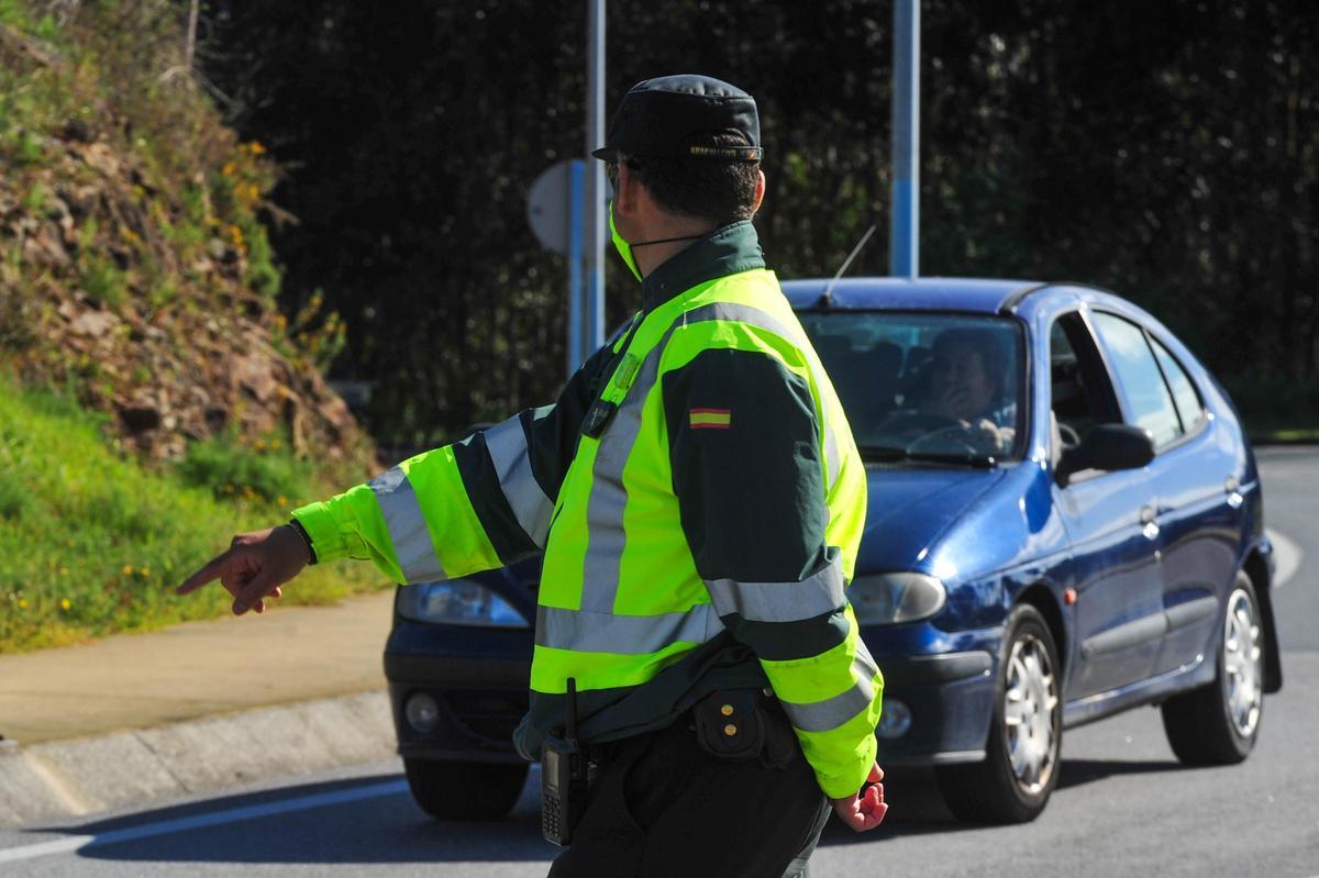 Un Guardia Civil de Tráfico.
