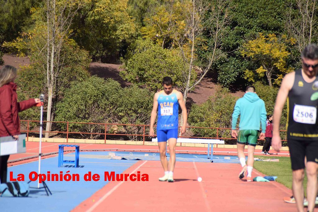 Regional absoluto y sub-23 de atletismo en Lorca