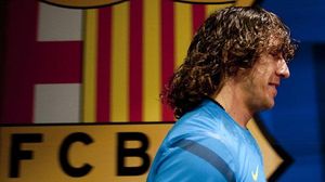 Declaracions de Puyol durant la roda de premsa.