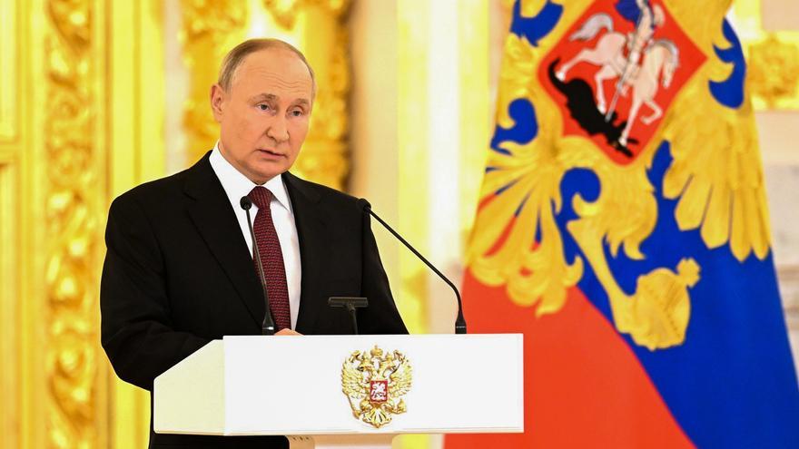 Putin sentencia la anexión de las cuatro regiones ocupadas de Ucrania