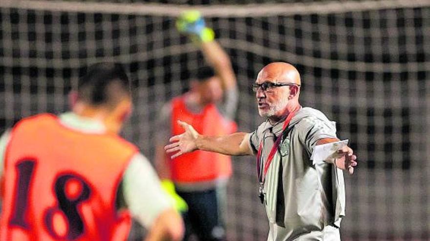 Luis de la Fuente, durante un entrenamiento de la selección olímpica. | Europa Press