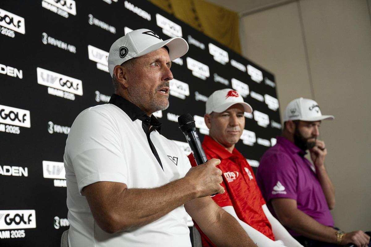 Tres campeones del Masters como Mickelson, Sergio García y Rahm juegan esta semana en Miami