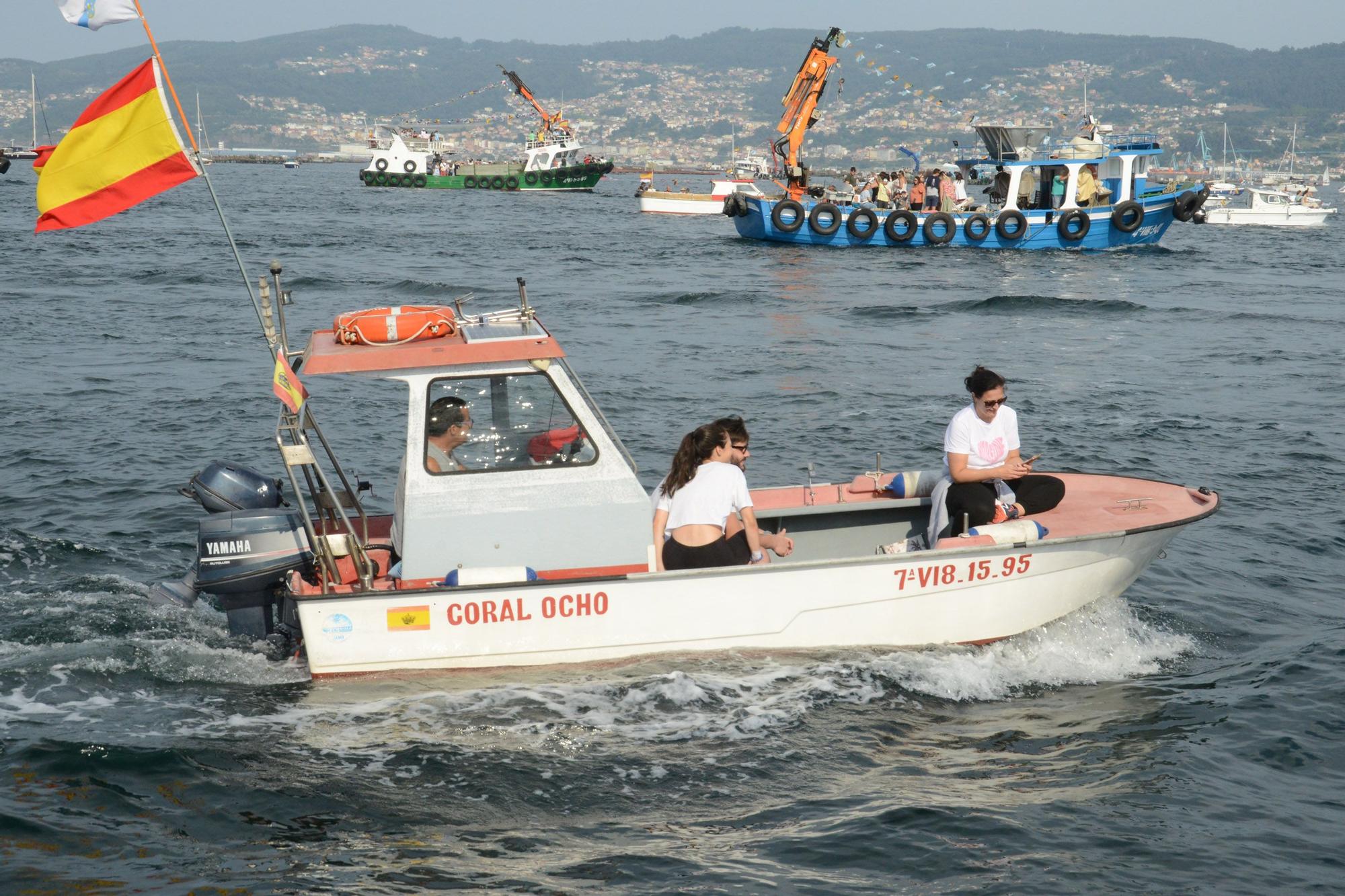 Las celebraciones de la Virgen del Carmen en Moaña