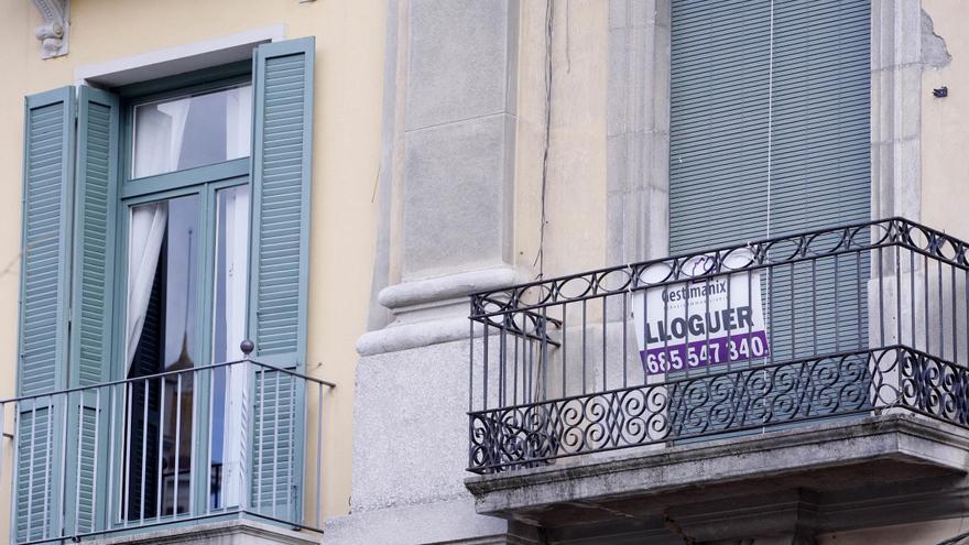 Un de cada tres habitatges de lloguer a Girona s’arrenda en menys de 24 hores