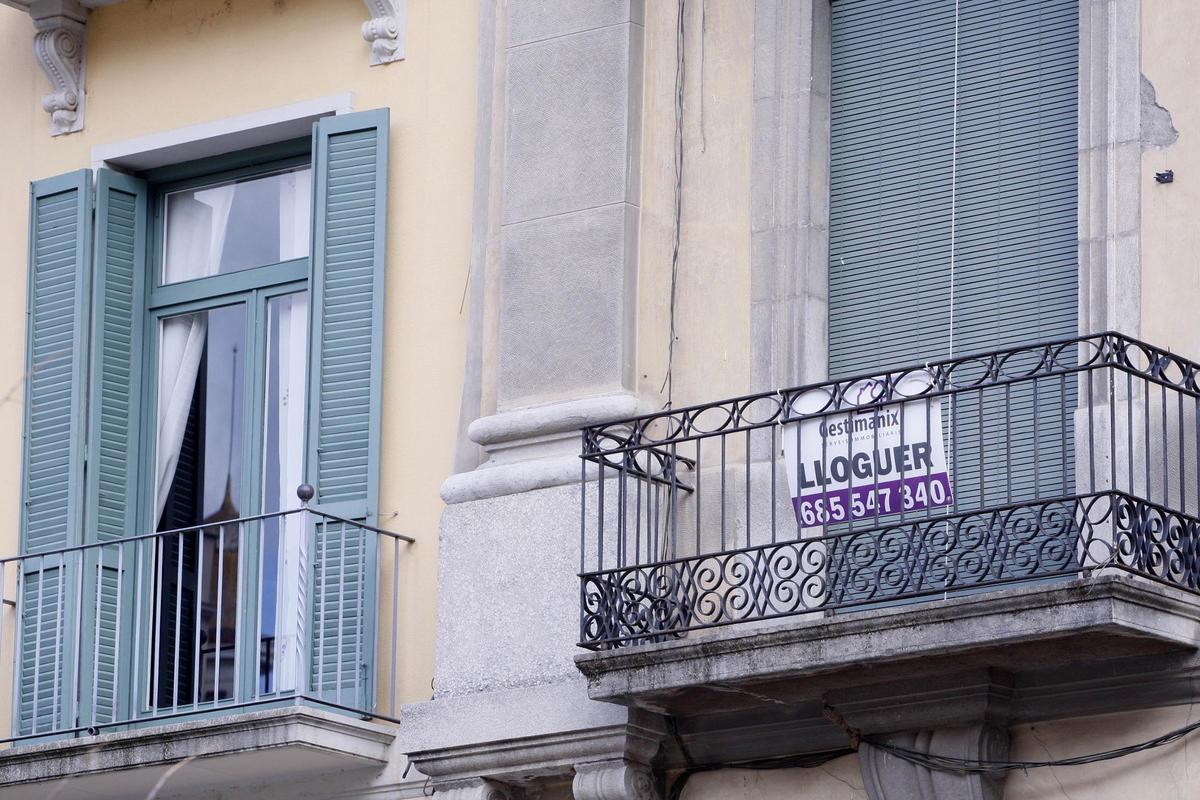 Un pis de lloguer, en una imatge d'arxiu.
