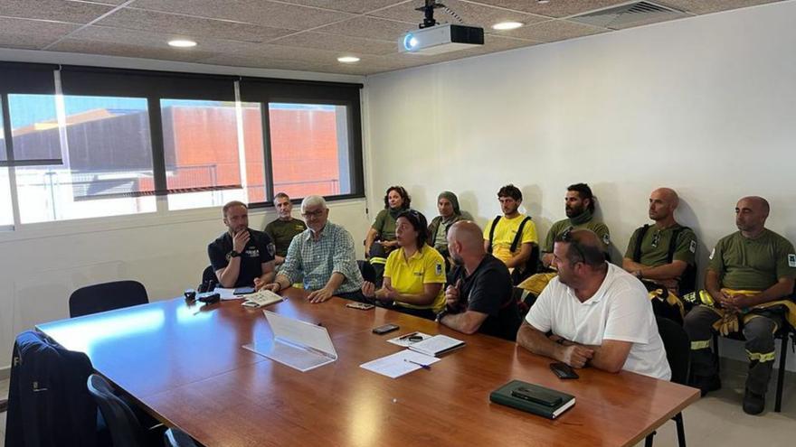 Bomberos de Formentera e Ibanat se coordinan contra los incendios