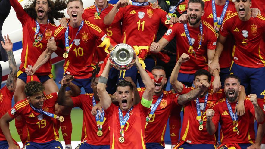 Final de la Eurocopa: España - Inglaterra, en imágenes