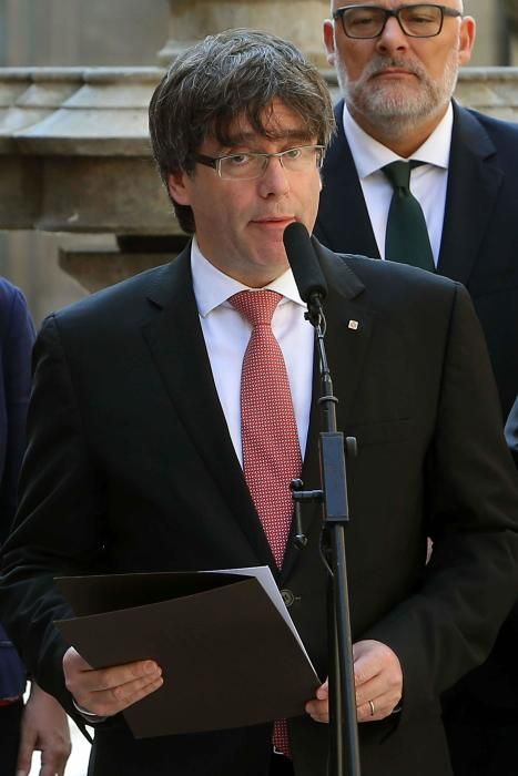 Puigdemont fixa la data i la pregunta del referèndum