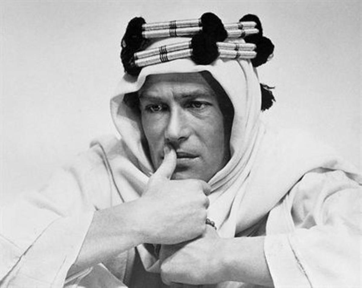 Peter O’Toole a ’Lawrence d’Aràbia’ (1962). Peter O’Toole a ’Lawrence d’Aràbia’ (1962).