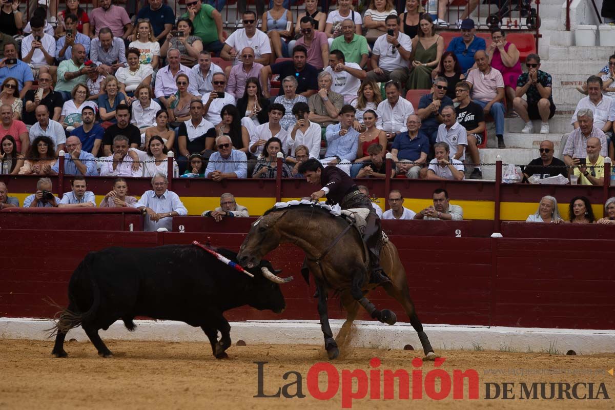 Corrida de Rejones en la Feria Taurina de Murcia (Andy Cartagena, Diego Ventura, Lea Vicens)