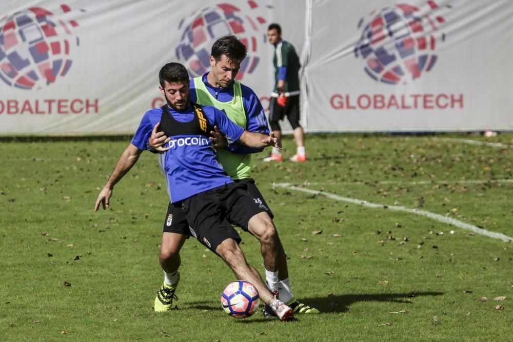 Entrenamiento del Real Oviedo