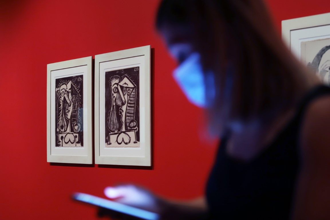 Exposición sobre Picasso en el Museo Ruso