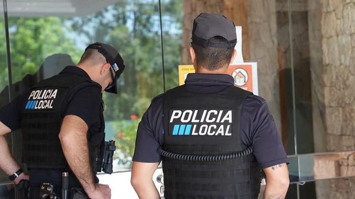 Policía Local de Ibiza.