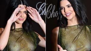 Kendall Jenner, con un diseño de infarto de La Perla, en la fiesta de Chopard en Cannes.