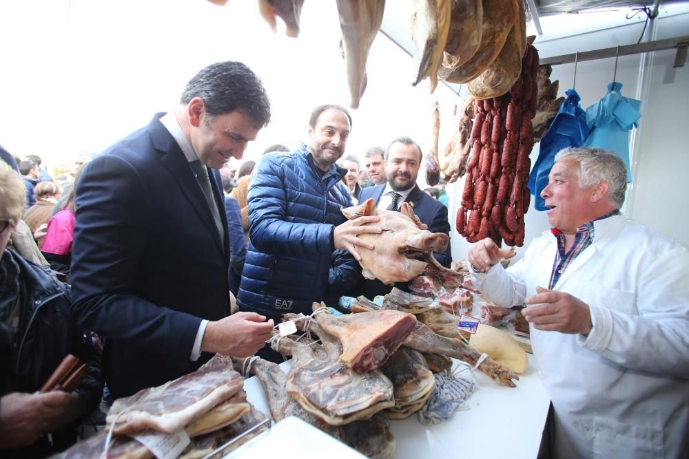 Roberto Vilar fue el encargado de dar el pregón en esta 49ª edición de la Feira do Cocido