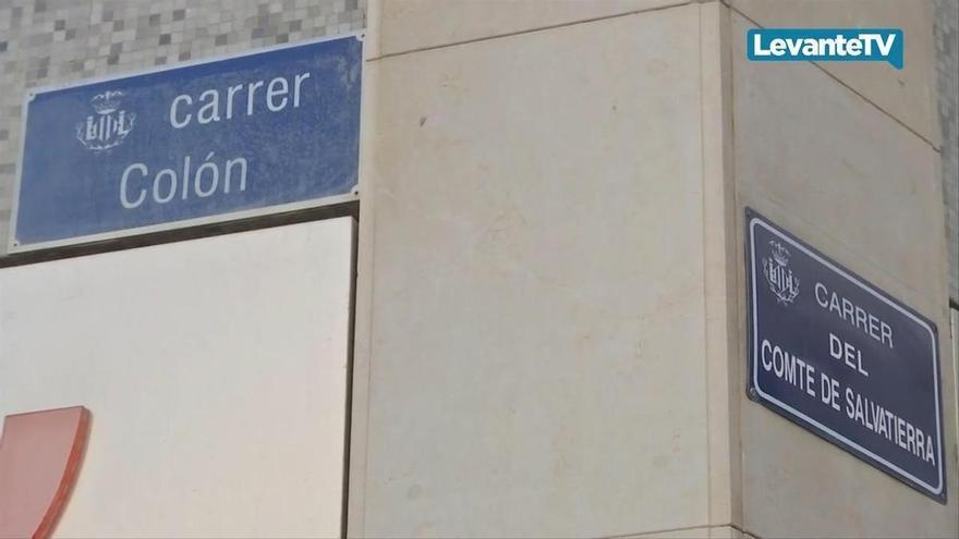 La calle Colón culmina las dos primeras semanas de obras
