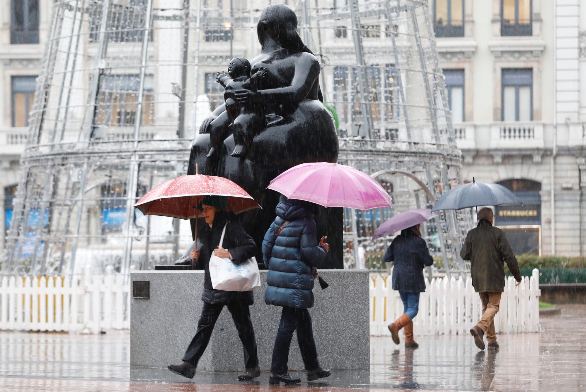 Temporal en Oviedo