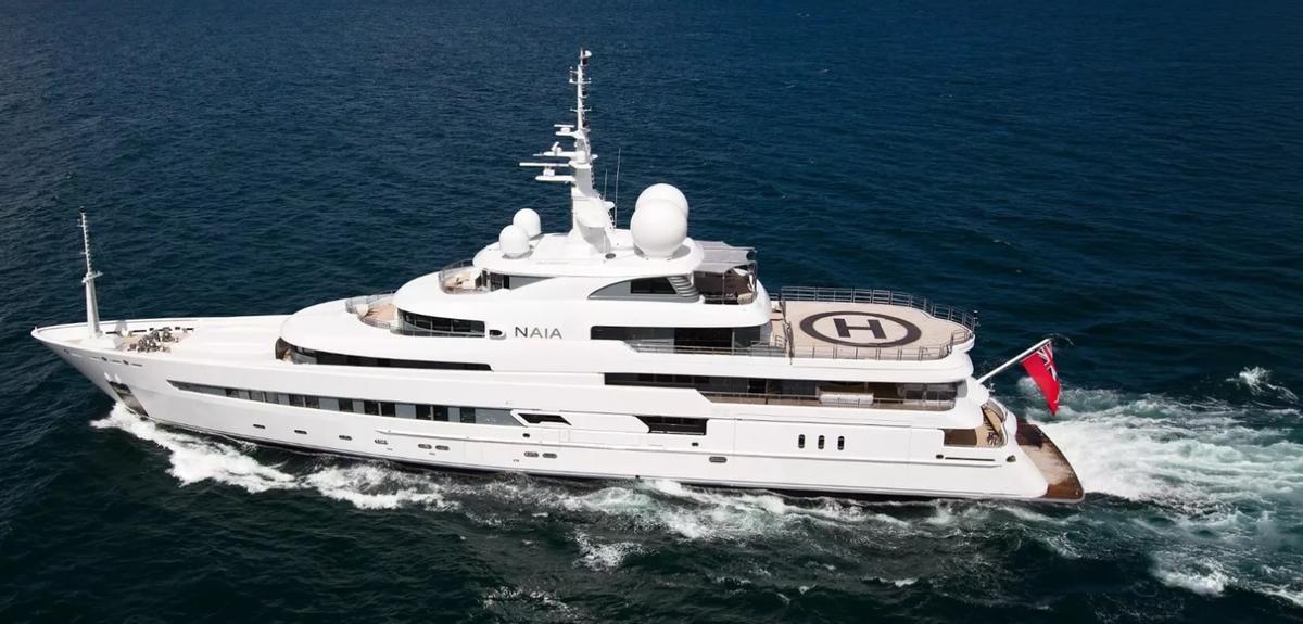 El «Naia», construido por Freire Shipyard en 2011.