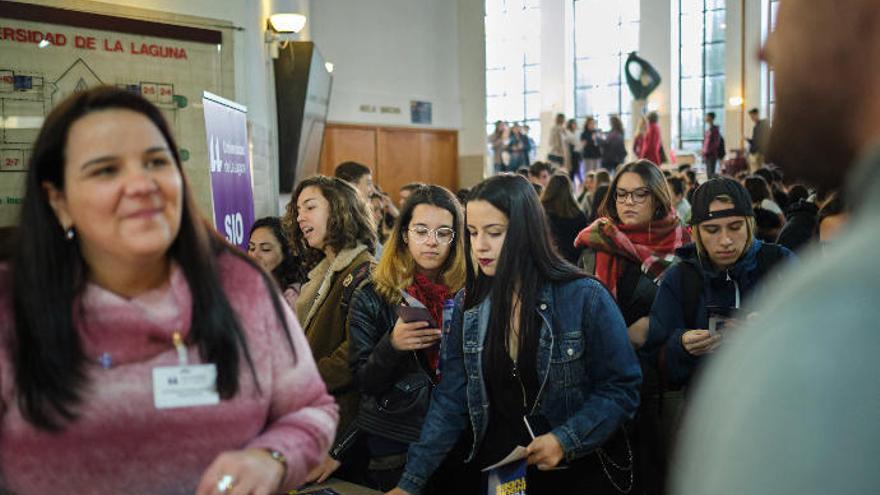 Unas jornadas de puertas celebradas con anterioridad en la ULL.