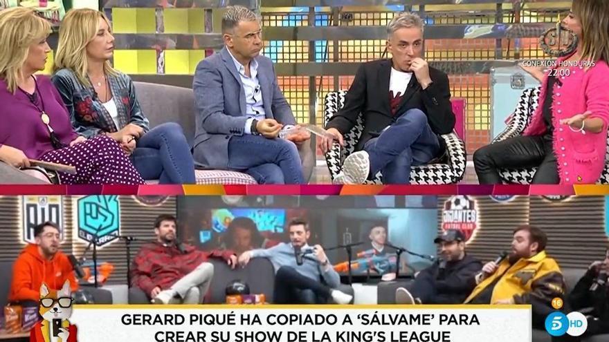 Telecinco acusa a Piqué de copiar a &#039;Sálvame&#039;: el vídeo que muestra todas las referencias al programa en la &#039;Kings League&#039;