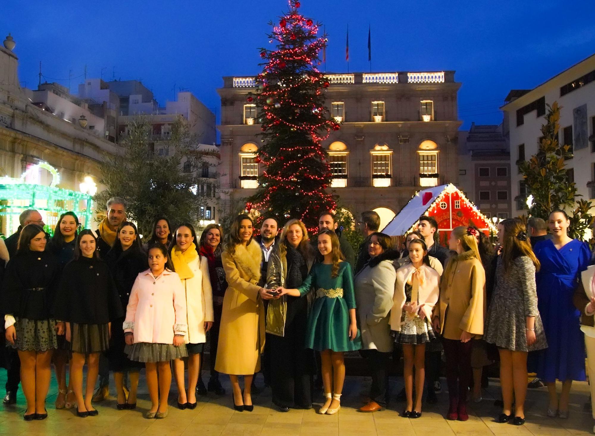 Luces para una Navidad mágica en Castelló