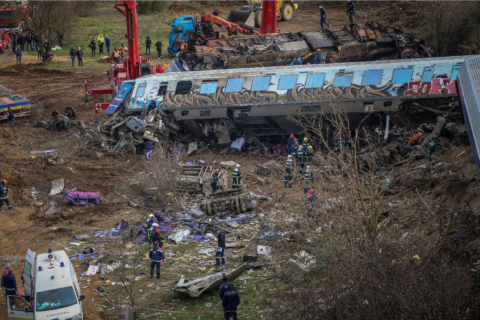 Accident de tren a Grècia, amb almenys 32 morts