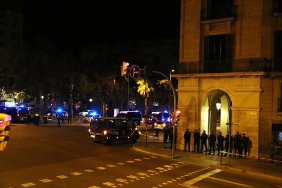 Talls i protestes a Bacelona per la reunió del 21D