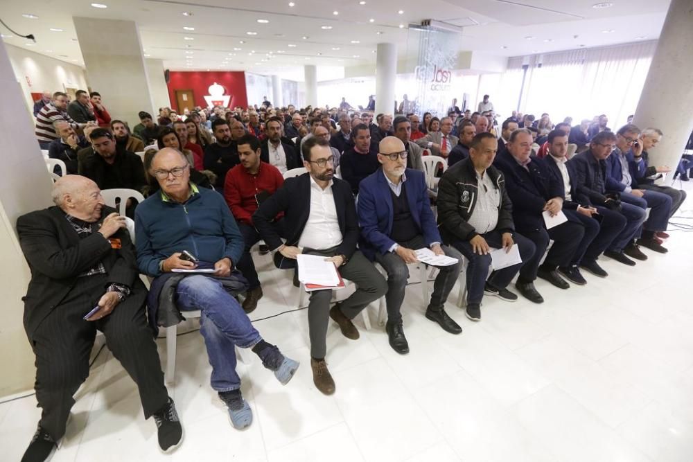 El consejo de administración del Real Murcia aprueba la ampliación