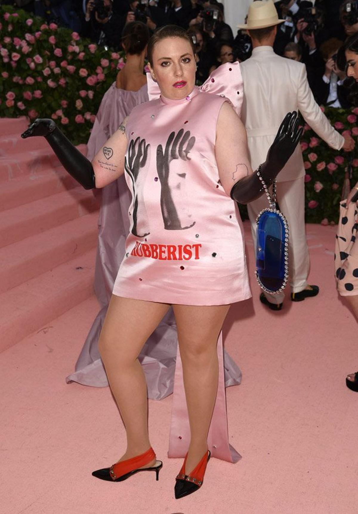 Lena Dunham en la Gala MET 2019