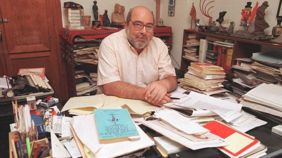 Alfons Llorenç, en su domicilio en 1997.