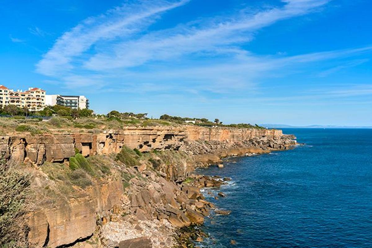 Vista del Eurostars Cascais desde el océano