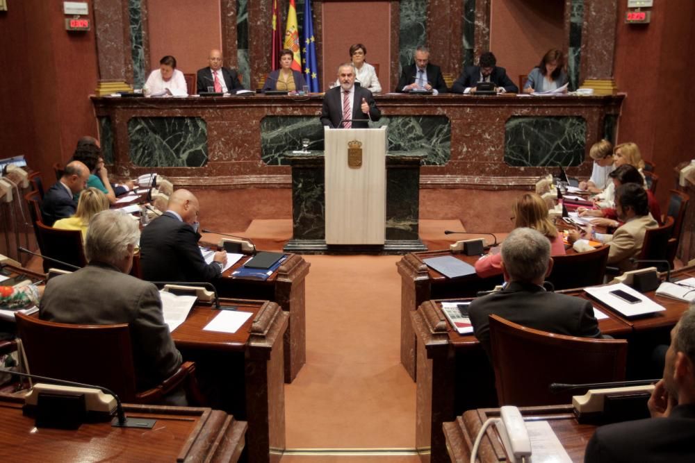 Las imágenes del Debate del Estado de la Región