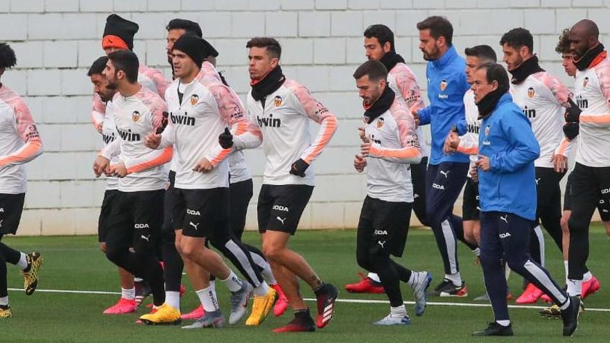 Rodrigo no entrena con el Valencia CF