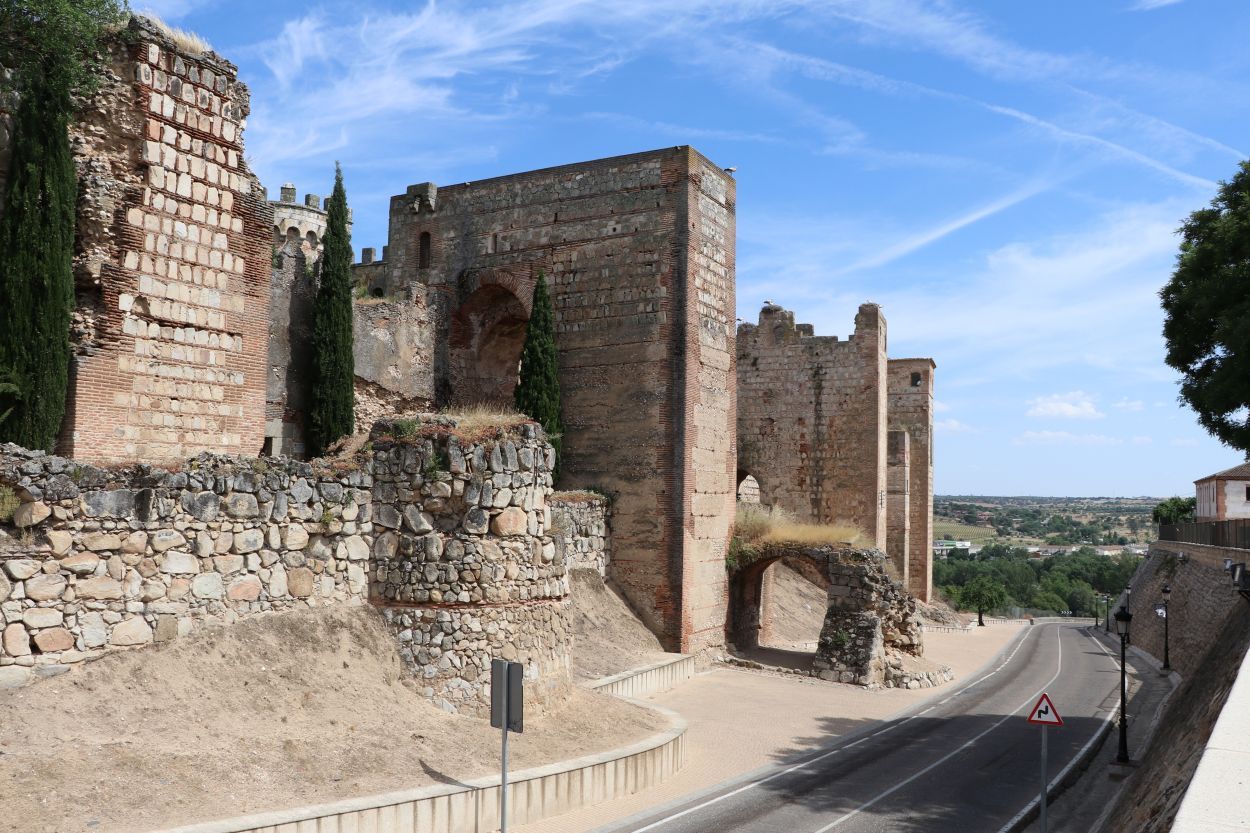 El castillo de Escalona en Toledo