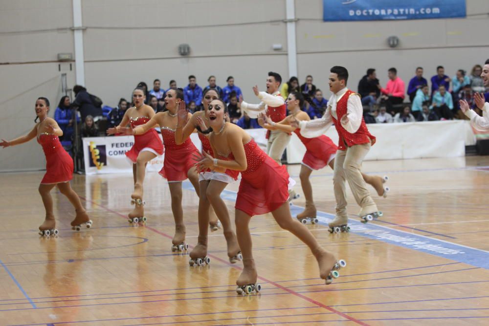 El torneo nacional de patinaje reúne en el fin de semana a 4.000 personas en Alcoy