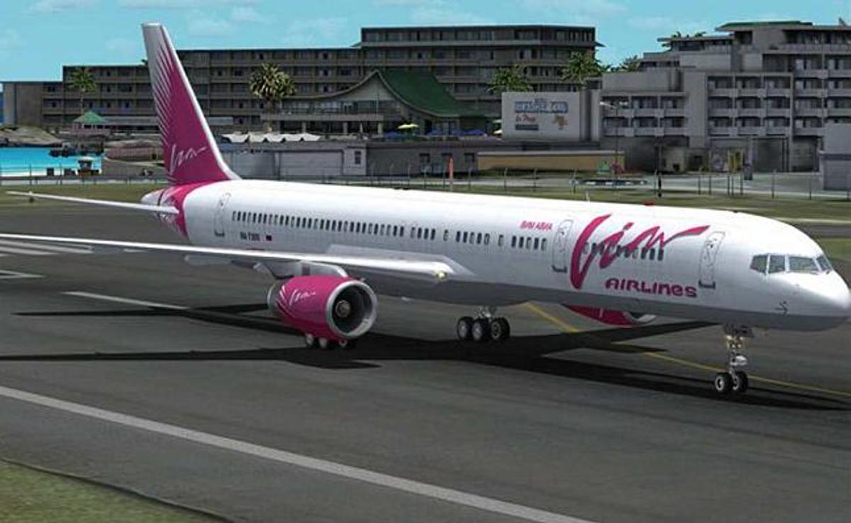 Imagen de un modelo similar al Boeing 757-200 de la compañía rusa Vim-avia, que despegó de Alicante