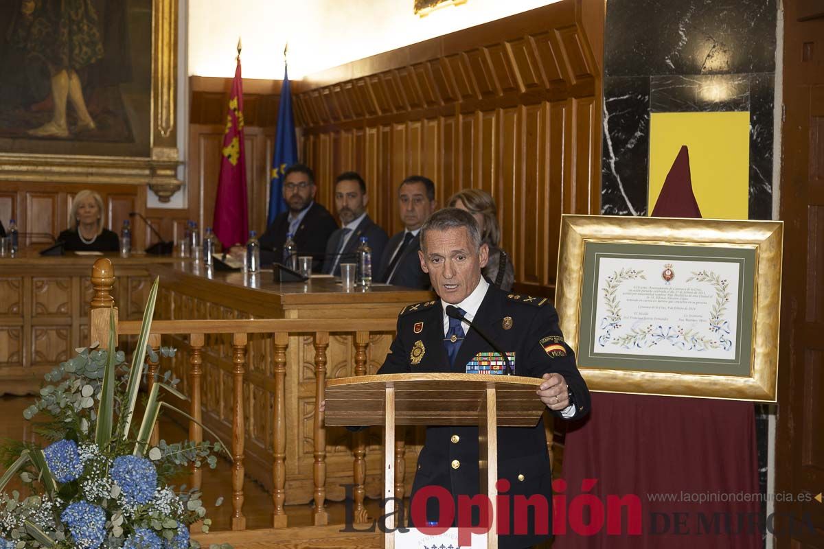 Alfonso Navarro es nombrado  'Hijo Predilecto de Caravaca'