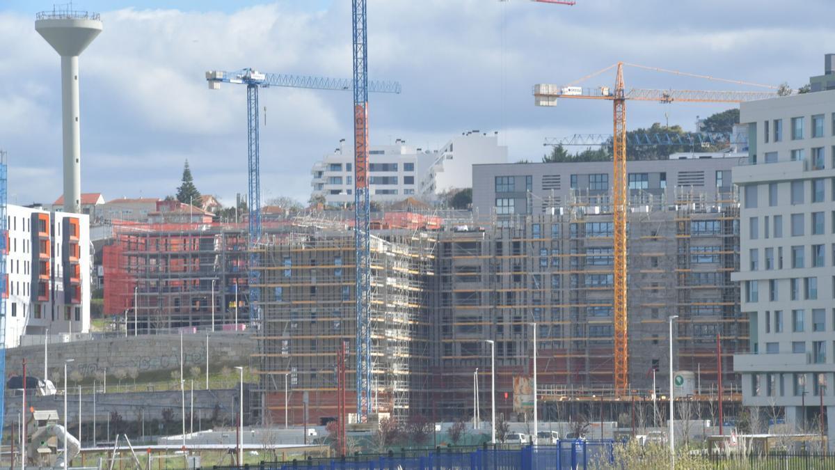 Obras en Xuxán.