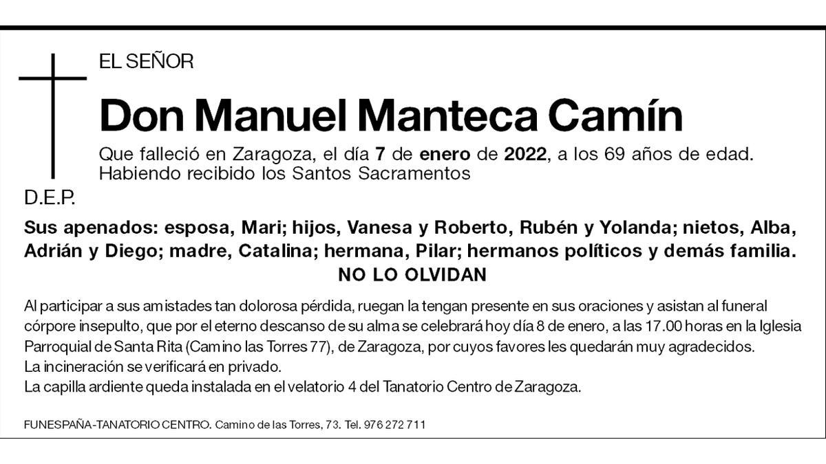 Manuel Manteca Camín