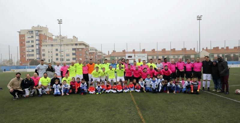 Partido solidario en el campo César Láinez